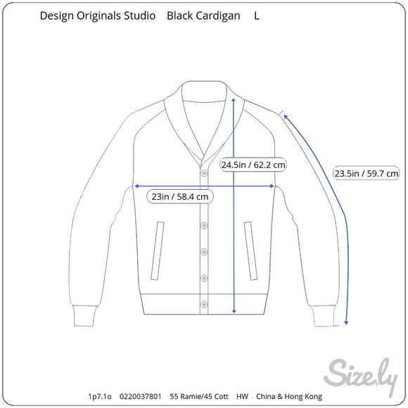 Design Studios Original Vintage Colorful Cute Bears Stockings Cardigan Sweater L - Picture 9 of 9